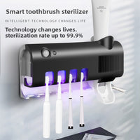 UV toothbrush sterilizer